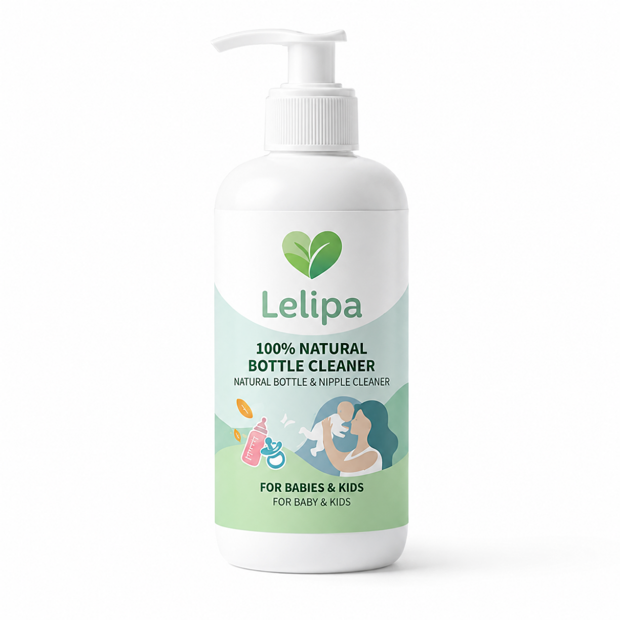 Lelipa %100 Doğal Biberon  Şişe Temizleyici